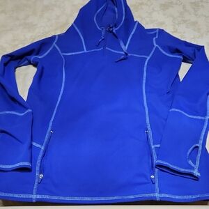 Kirkland Signature Royal Blue Hoodie with Stitching